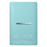 Conjunto Interruptor Simples Horizontal - Novara Especiais Celeste